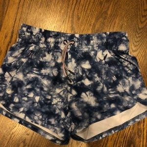 Athleta Girls All Play tie dye shorts, size L/12